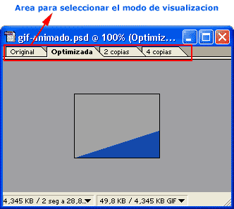 Seleccionar el modo de visualización del documento