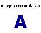 Imagen con antialias (rastrillado)