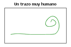 Un trazo muy humano