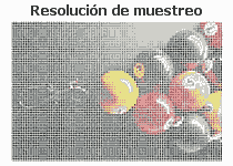 Resolución de muestreo