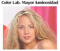 Color Lab. Mayor luminosidad