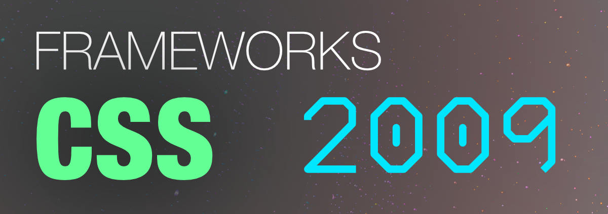 Listado de distintos frameworks CSS en 2009